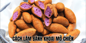 Cách Làm Bánh Khoai Mỡ Chiên