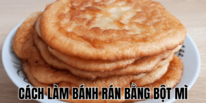 Cách Làm Bánh Rán Bằng Bột Mì