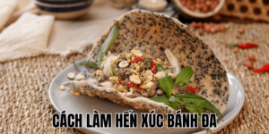 Cách Làm Hến Xúc Bánh Đa